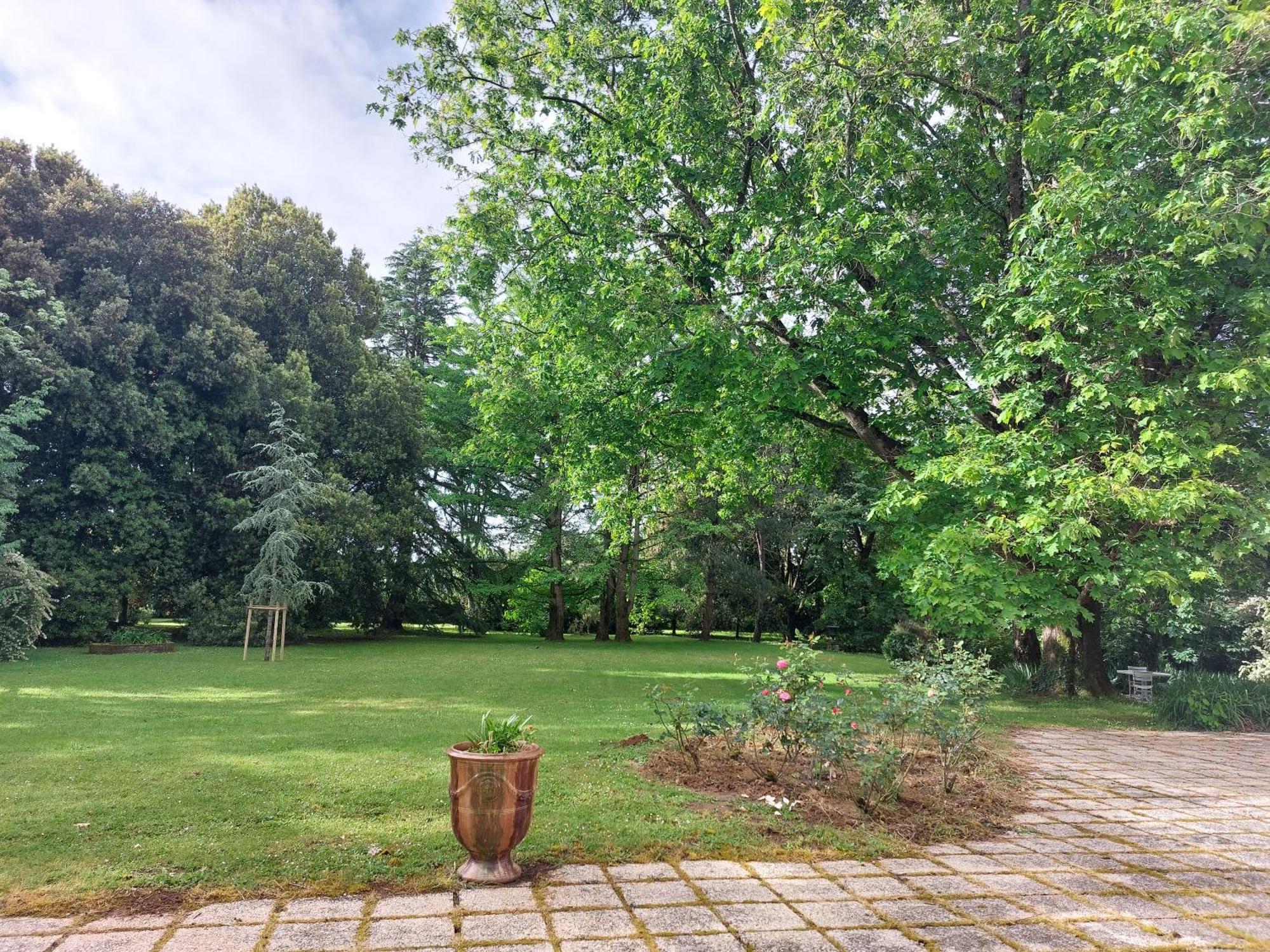 Les Allees Du Chateau Le Mazeau Buitenkant foto